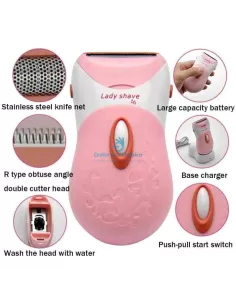 Ideas belleza HX816558 depiladora dama con cable 2